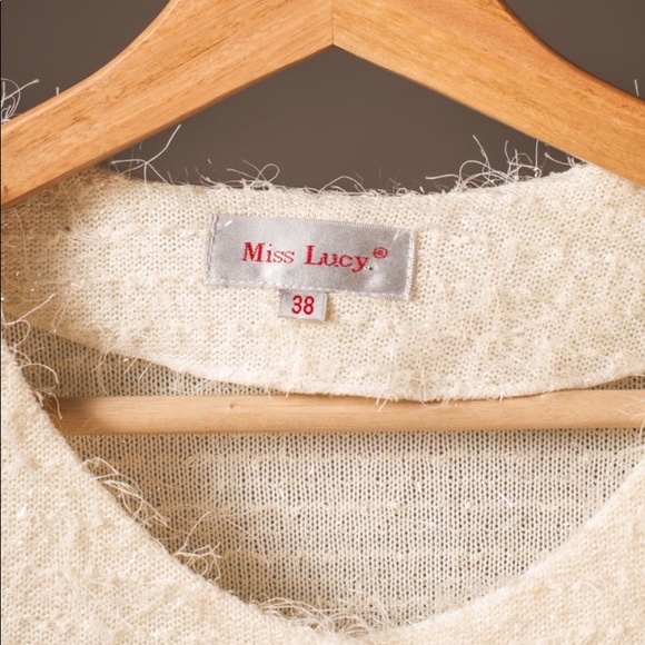 Acrylic lurex cardigan - Picture 4 of 5